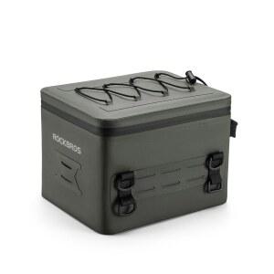 [미국배송] 록브로스 모터사이클 테일백 새들백 풀 워터프루프 13L 유니버설 모터시트백 패니어백 리어랙 트렁크 아미 그린