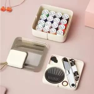 반짇고리 바느질 세트 휴대용 실 바늘 소형 케이스 (WFJ5X5Q)