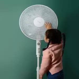 선풍기 벌집망 끼임방지 안전망 커버 덮개 핑크 (WFKAEVQ)