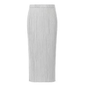 플리츠 플리즈 이세이 미야케 여성 라이트 그레이 베이직 스커트 PP59JG112 10