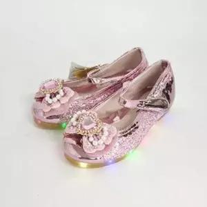 [셀러허브 패션]LED 글리터구두 키즈 여자아이신발 (180만 가능)