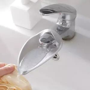 ( )수도꼭지 연장 욕실 나뭇잎 탭 어린이 헬퍼 수압