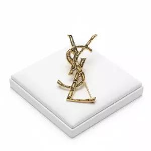 [생로랑]PARIS 생산 YSL 오피움 크로커다일 브로치 470371 Y1500 8030 815397