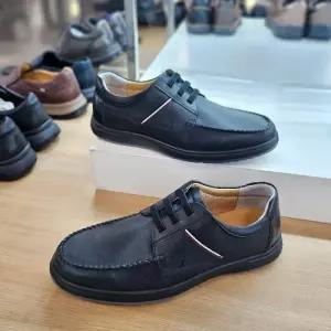HC12 남성 밴딩끈 세미캐주얼화  남성 세미캐주얼 더비슈즈 YAESHD046BK Y