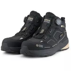 코오롱 안전화 다이얼 산업화 작업화 신발 6in 블랙