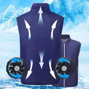 [콩심팥심]선풍기 부착형 쿨링 조끼 바람 옷 빅팬 냉풍 쿨웨어