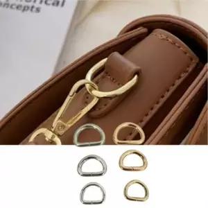 연결고리 D링 50개입 디링 가방고리 가로16mm높이10mm 50개입 금속 부자재 부속품 가방 리품