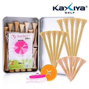 [2개구성] 카시야 카시야 필드마스터팩 원목골프티 메탈케이스 TX16_101 얼라이먼트툴 연습용품 DUW02FC1B