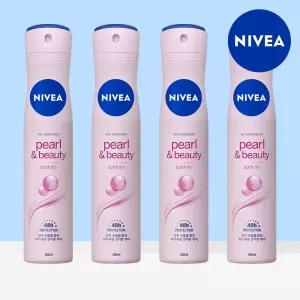 데오드란트 스프레이 펄 뷰티 200ml 4개