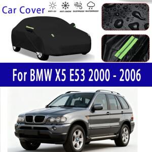 [호환품]BMW 호환 X5 E53 2000-2006용 외부 보호 풀 카 커버 눈 덮개 햇빛 가리개 방수 방진 외장 자동차