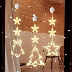 3단 LIK420I0 LED 크리스마스 인테리어 쇼윈도 트리 별 종 눈꽃