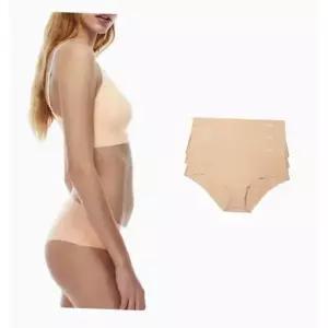 [Calvin Klein]UNDERWEAR CK 캘빈클라인 심리스 여성 삼각 팬티 3팩세트 스킨베이지 698268