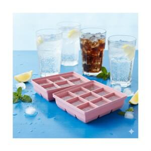 (1+1) 실리콘 얼음틀 국내 생산 아이스트레이 왕얼음틀