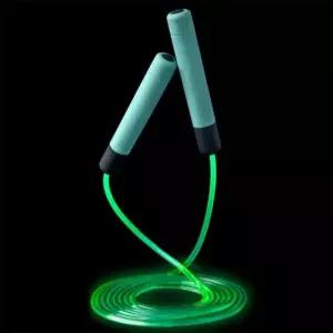 고품질 야광 점프 로프 LED 줄넘기 운동 체중 감량 어린이 성인 (WFKMURM)