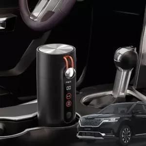 ( )4세대카니발 호환 커피포트 여행용 히팅텀블러