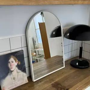 [모카바스]화장대 욕실 미니 아치 하프라운드 거울 400x600 (4color)