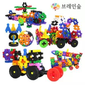 지적성장발달 상상조형놀이 와플블록 364 안전재료 생각놀이 탐구력 창의력