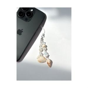 오션 바다 비즈 키링 핸드폰줄 폰꾸 백꾸 가꾸 에어팟 차키링 가방키링 폰스트랩 y2k