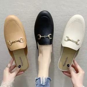 [굿쇼핑몰]3컬러 아쿠아로퍼 블로퍼뮬 2.5cm