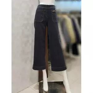 [벨라디터치] V3F1SL28 아웃포켓 일자와이드 봄 청바지 1046053