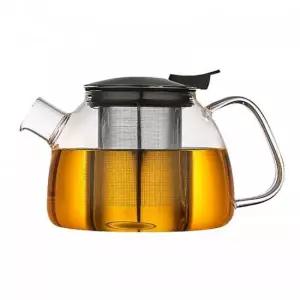 북대사글라스 CD400 유리주전자 800ml 유리숙우 유리컵 필터컵 붕규산 내열유리 내열강화유리 숙우 다기