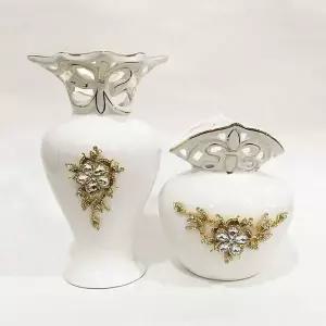 화병 브로치 1107 세트