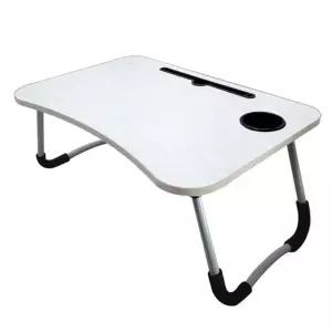 미니테이블 접이식 베드테이블 컵홀더 접이식테이블 밥상 노트북