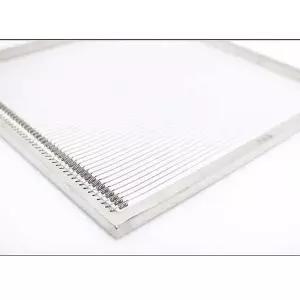 32x32cm 스텐 불판 바베큐 그릴판 고기판 사각 석쇠