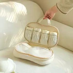 여행용 속옷 정리 파우치 휴대용 옷장 가방 더블형 수납백