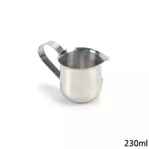 델키 업소용 샷잔 230ml스팀피쳐 스텐 스테인레스 용피쳐 용스텐 용잔 시럽