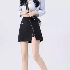 여자 편안한 사이드 트임 스포츠 아웃도어 이너 팬츠 레깅스 치마7부 여름 요가바지 반바지 기모 운동 속바