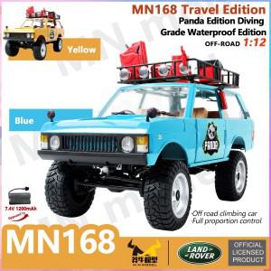 RC카 자동차 오토바이 모형 무선 조정 오프로드 드리프트 미니 포크레인 MN168 RC 자동차 1:12 풀 스케일 R