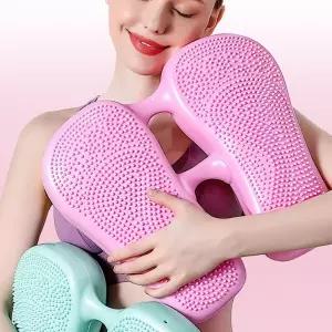 LAVEDO 실내용 발바닥 혈지압 스텝퍼 바운스번 에어쿠션 홈트기구