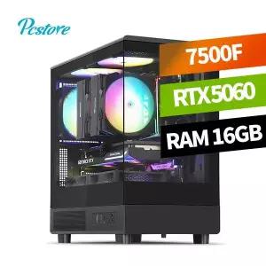 피씨스토어 배틀그라운드 권장옵션 추천PC 라이젠5 7500F RTX5060 (16GB, M.2 500GB)