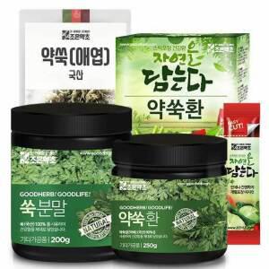조은약초 프리미엄 약쑥 애엽 쑥환 쑥가루 쑥분말