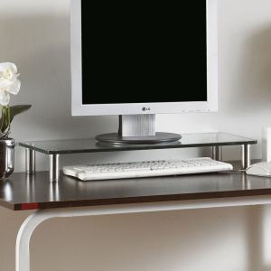 AG 강화유리 모니터받침대 /화분선반, 화장품, TV다이등 다용도 받침대/ 프린터,스캐너/모니터선반