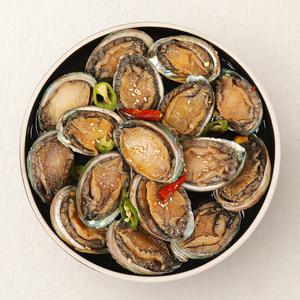 [천사푸드]완도 활 전복 수제간장 전복장 1kg