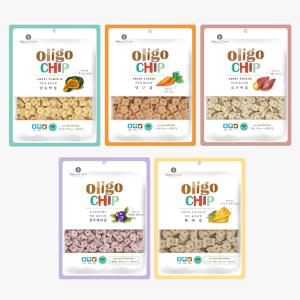 네츄럴코어 올리고칩 250g 5종 중 1택(단호박/당근/황태/고구마/블루베리) 강아지 쿠키 비스켓