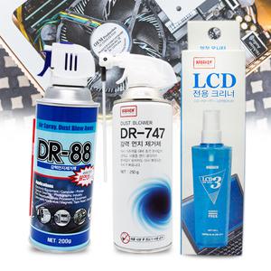 강력 먼지제거제 DR747 3M 먼지 제거 DR88 컴퓨터 청소 PC 용품 쿨러 모니터 액정 LCD 크리너 세정제 세척
