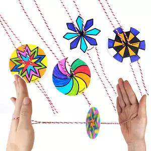 맘아트 DIY 붕붕 실팽이 6개 만들기 키트 전통 추억