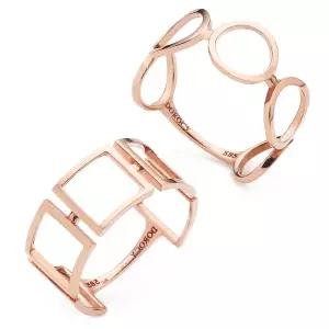 [도로시] 14k 꿈꾸는 조각 반지(2type)_네모