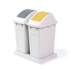 프랑코 대용량 분리수거함 2칸(100L)