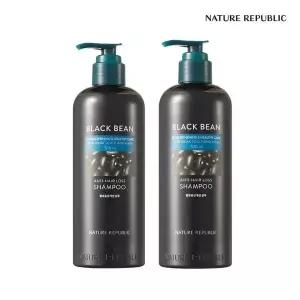 [네이처리퍼블릭/2개] 블랙빈 탈모증상 개선 샴푸 520ml 