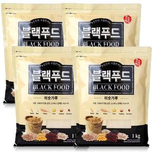 곡물명가블랙푸드미숫가루 1kg x4개