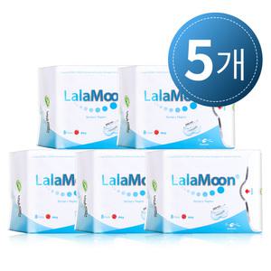 라라문 생리대 데이(8p) x 5팩 / 중형 날개형