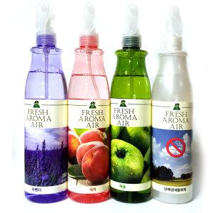 산도깨비 후레쉬 아로마에어 탈취제 방향제 실내공기용 차량용 신발장 담배 냄새 제거제 분무형 스프레이