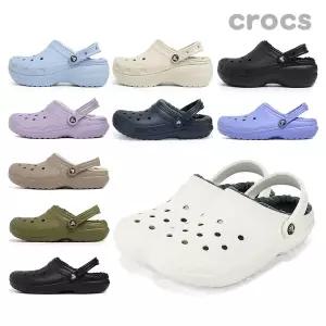 [크록스] 키즈성인 클래식 라인드 클로그 털크록스 14종택일