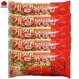 천일 냉동밥/냉동볶음밥/게살 볶음밥 300g 5봉