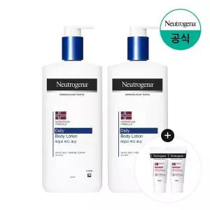 [존슨앤존슨][시카15mlx2개증][뉴트로지나] 데일리 바디 로션 450ml x2