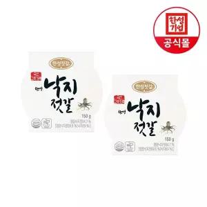 [한성기업] 한성젓갈 낙지젓갈 150g X 2개